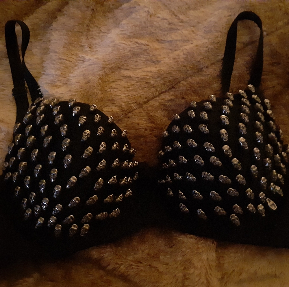 Skull bra top